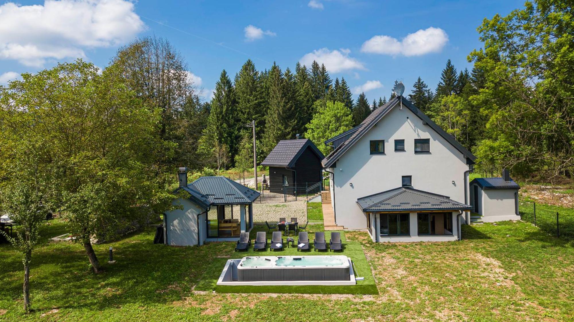 Plitvice House Angelina Villa Saborsko Eksteriør billede